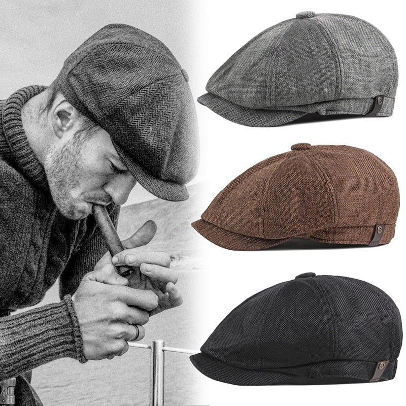 Boina Masculina Italiana Elegante Supreme