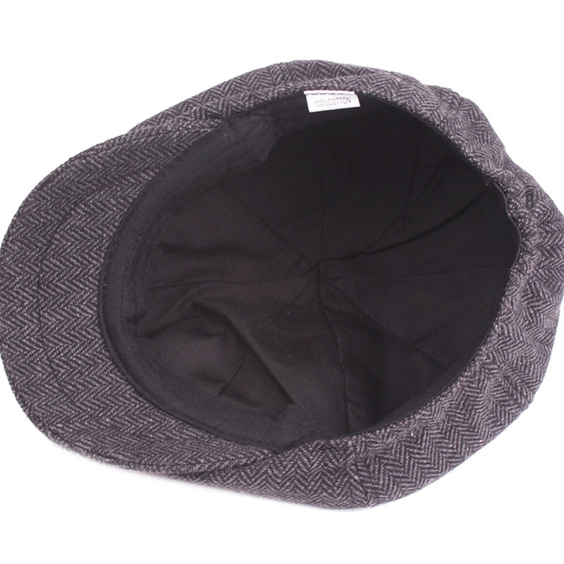 Boina Masculina Italiana Elegante Supreme