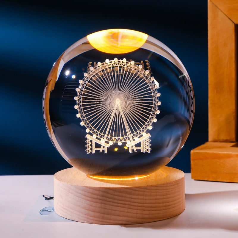 Luminária de Mesa Espacial Cosmic Vibe