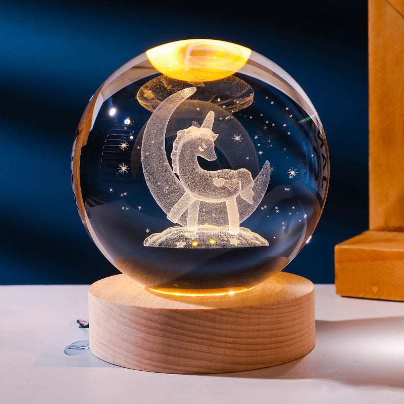 Luminária de Mesa Espacial Cosmic Vibe