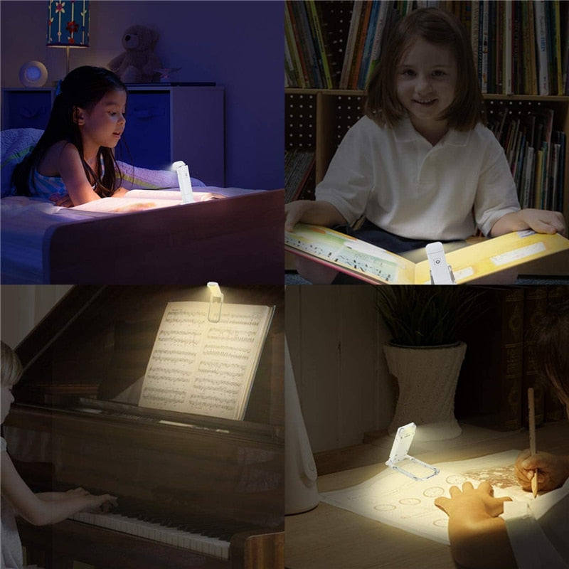 Luminária para Leitura Portátil Recarregável USB Lux