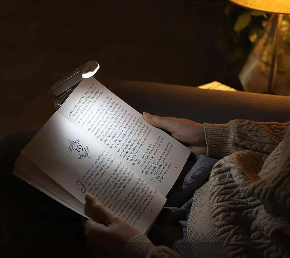 Luminária para Leitura Portátil Recarregável USB Lux