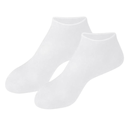 Meia de Silicone para Hidratar os Pés e Calcanhar