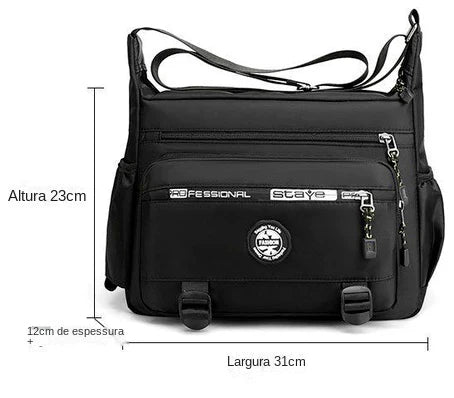 Mochila de Ombro Masculina À Prova d'Água Impact