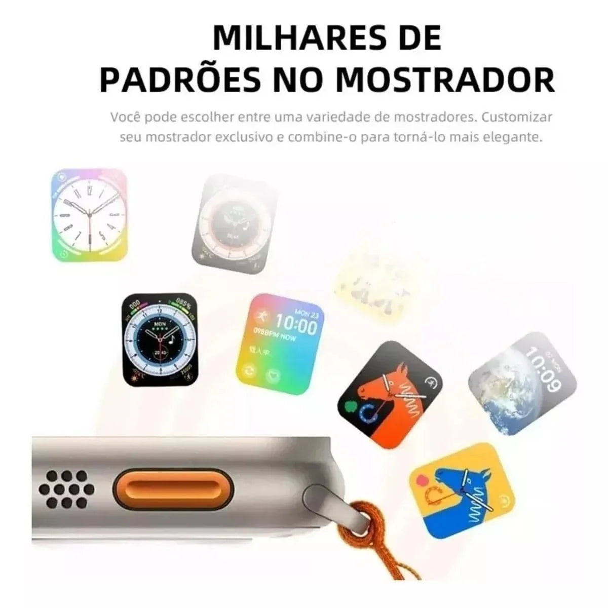 Relógio Smartwatch Impermeável Ultra 3