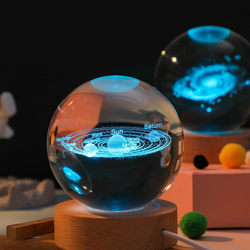 Luminária de Mesa Espacial Cosmic Vibe