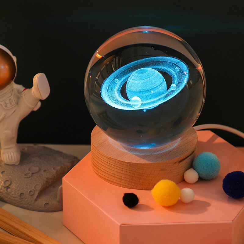 Luminária de Mesa Espacial Cosmic Vibe