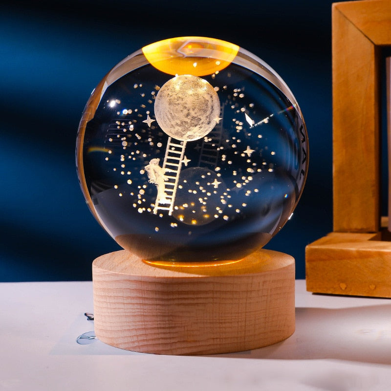 Luminária de Mesa Espacial Cosmic Vibe