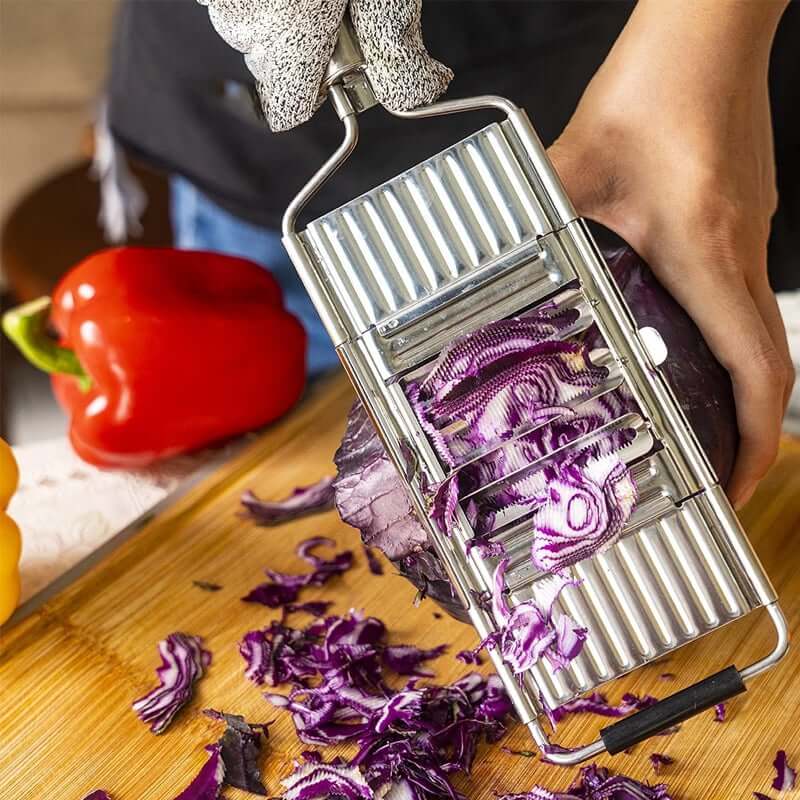 Ralador de Legumes Profissional Multiuso Com 4 Lâminas