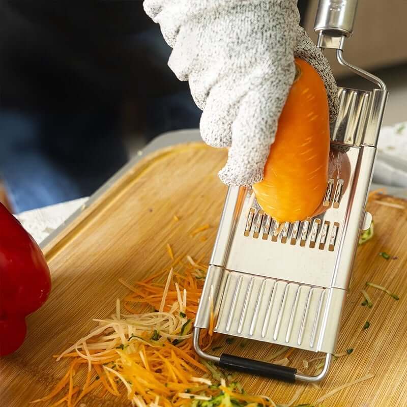Ralador de Legumes Profissional Multiuso Com 4 Lâminas