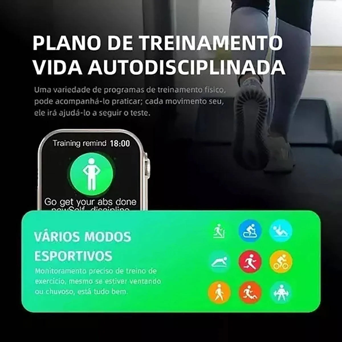 Relógio Smartwatch Impermeável Ultra 3